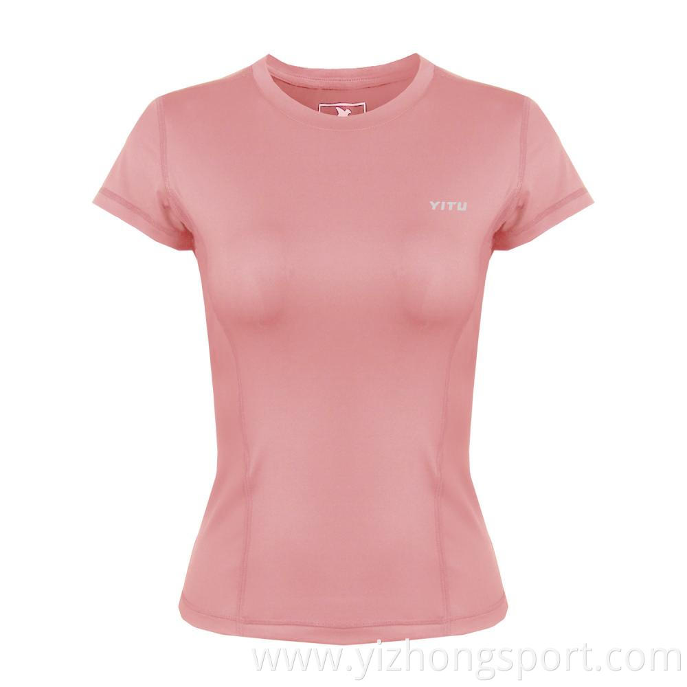 Dry Fit Womens T Shirt Breathable